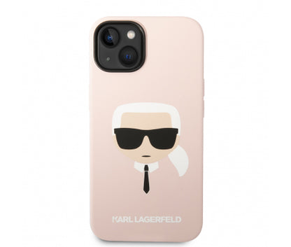 Husa MagSafe Karl Lagerfeld pentru Apple iPhone 14 Plus, Roz