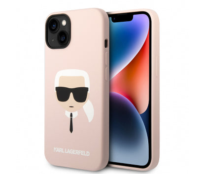 Husa MagSafe Karl Lagerfeld pentru Apple iPhone 14 Plus, Roz