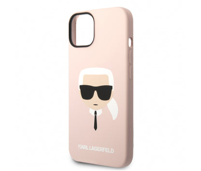 Husa MagSafe Karl Lagerfeld pentru Apple iPhone 14 Plus, Roz