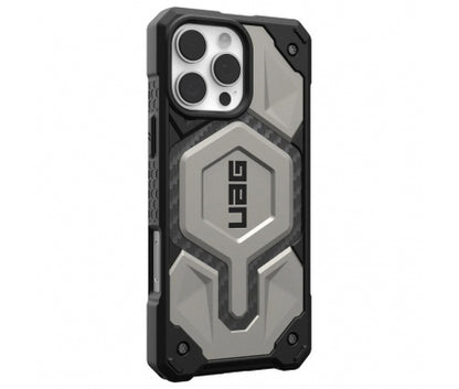 Husa MagSafe Urban Armor Gear, Monarch Pro pentru iPhone 16 Pro Max, Gri