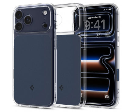 Husa Spigen Ultra Hybrid T, MagSafe pentru iPhone 17 Pro Max,  Albastra Mata