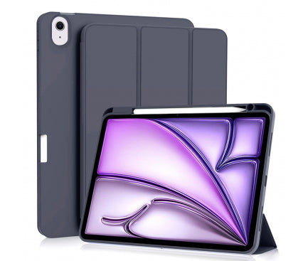 Husa pentru Apple iPad Air 11 (2024), Techsuit, Flex Trifold, Bleumarin