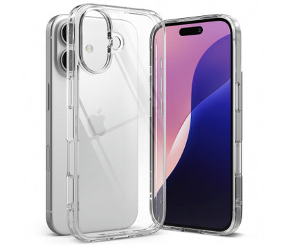 Husa Ringke Fusion pentru Apple iPhone 16, Transparent