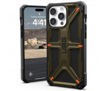 Husa UAG Monarch Kevlar pentru iPhone 15 Pro Max, Verde