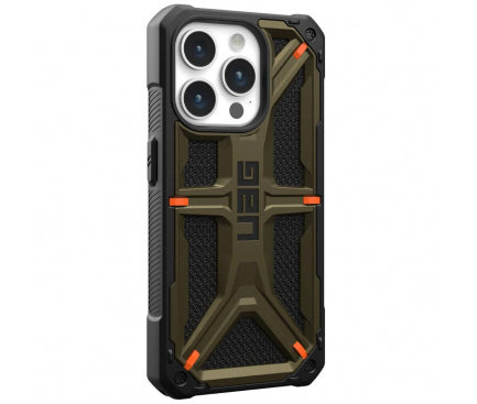 Husa UAG Monarch Kevlar pentru iPhone 15 Pro Max, Verde
