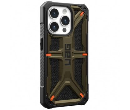 Husa UAG Monarch Kevlar pentru iPhone 15 Pro Max, Verde