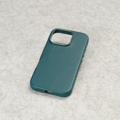 Husa leatherUP Class, Refined Touch, MagSafe pentru iPhone 17 Pro Max, Blue