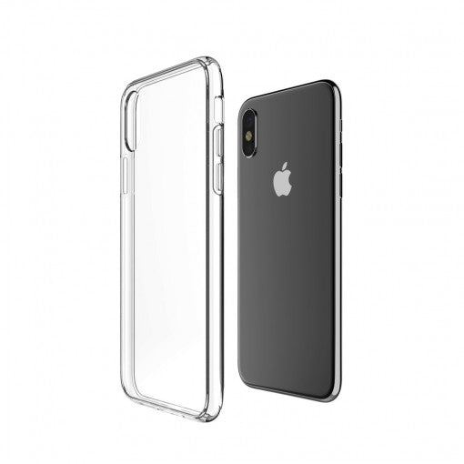 HUSA SILICON Spate 2.0 mm COMPATIBIL cu Iphone X / XS - Transparenta
