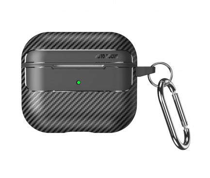 Husa Techsuit CarbonFiber pentru Apple AirPods 3