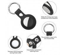 Husa Techsuit pentru Apple AirTag, Negru