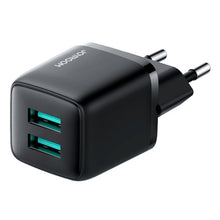 Incarcator priza Joyroom  2x USB fast charge 2.4A, 12W (- Negru