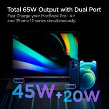 Incarcator priza SPIGEN PE2007EU POWERARC 2-PORT PD60W / QC3.0 WHITE