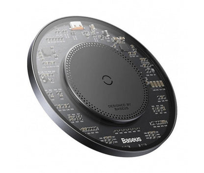 Incarcator Wireless Baseus BS-W530, 15W, 1.67A, Negru