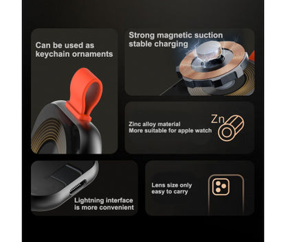 Incarcator Wireless Lito LC03 pentru Apple Watch Series, Negru