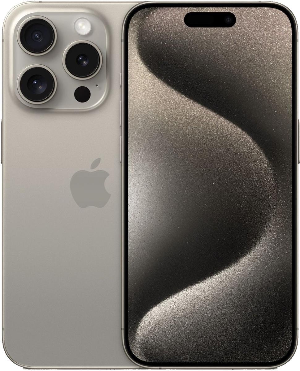 iPhone 15 Pro, 128 GB, Baterie 100%, Natural Titanium
