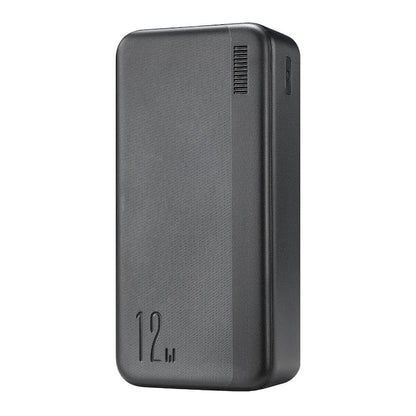 Baterie Externa 2x USB, Type-C, Micro-USB, 12W, 30000mAh - JoyRoom - Black.