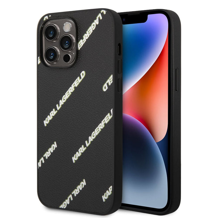 Husa Karl Lagerfeld pentru iPhone 14 Pro Max, Negru