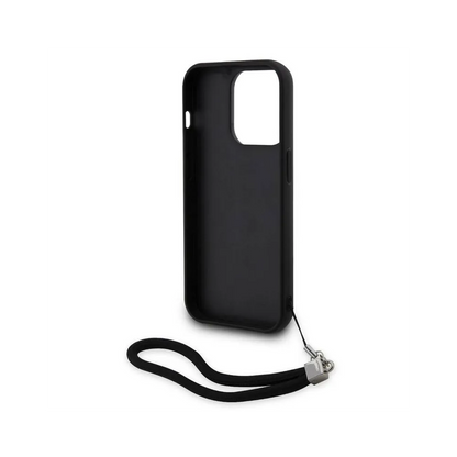Husa Karl Lagerfeld Sequins Reversible pentru iPhone 13 Pro, Black/Silver