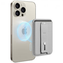 Portofel MagSafe pentru telefon, suport birou ESR HaloLock, bej