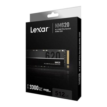 FIXLY l  Lexar SSD Intern Lexar 512GB NM620 PCIe NVMe M.2 - LNM620X512G-RNNNG