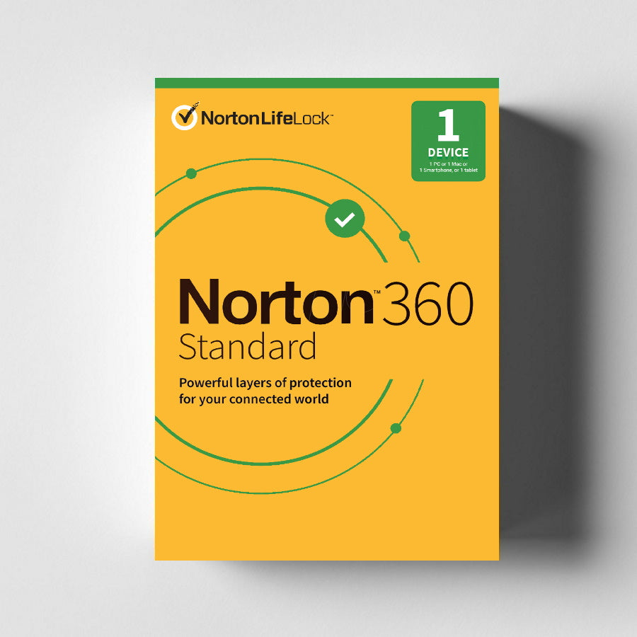 Licență Antivirus Norton 360 Standard + 10 GB Cloud Storage, Windows, macOS,Android, iOS