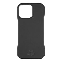 Husa OBAL:ME LeatherTanga (Piele Ecologică) pentru Apple iPhone 16 Pro Max, Negru