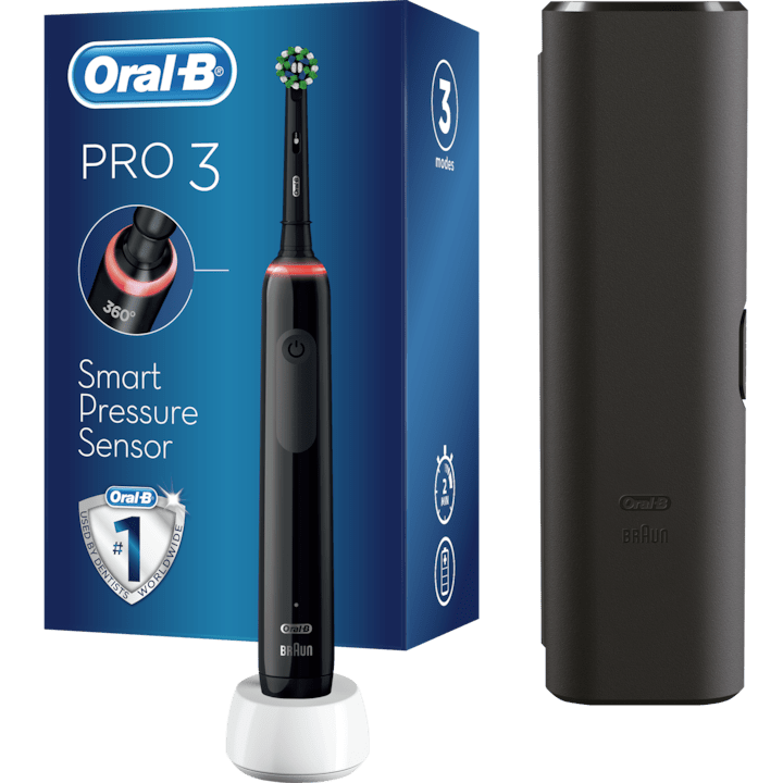 FIXLY l  Oral-B RESIGILAT: Periuta de dinti electrica Oral-B Pro 3 Cross Action, Curatare 3D