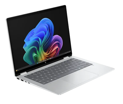 Laptop HP OmniBook X Flip 14", fk0002na 2-in-1, AMD Ryzen™ AI 7 350, 16GB RAM, 1TB SSD, ecran tactil 3K, Windows 11, autonomie până la 11 ore