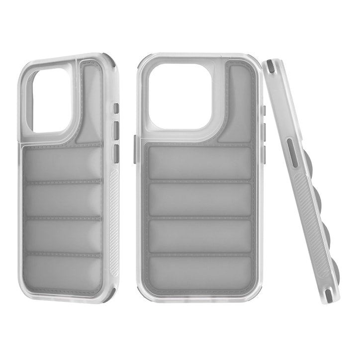 Husa Wave Shield pentru iPhone 15 Pro, Gray