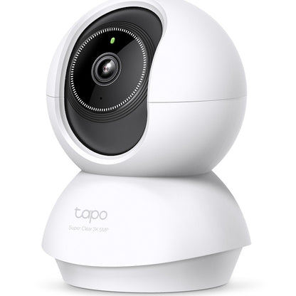 Camera de supraveghere Smart TP-Link Tapo C230 cu Pan/Tilt 360 grade, 5MP, 3K, 2880x1620, Utilizare Baby Monitor, Wireless, Night Vision, Detectare Smart AI, Two-Way Audio, Alarma sonora si luminoasa, Control Vocal, ONVIF