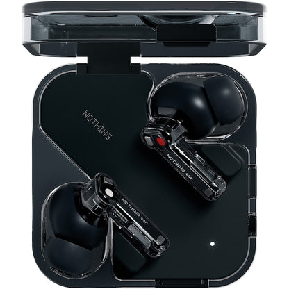 Casti Audio In-Ear Nothing Ear, True wireless, Noise cancelling, Bluetooth, Negru - fixlygsm.ro - A10600061