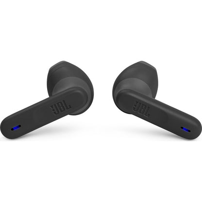 Casti audio in-ear JBL Wave 300TWS, True Wireless, Bluetooth, Deep Bass, IPX2, Touch Control, Dual Connect, Negru