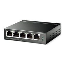 Switch TP-Link TL-SG105PE, 5 porturi Gigabit, Desktop, Easy Smart, POE, capacitate 10Gbps, porturi POE