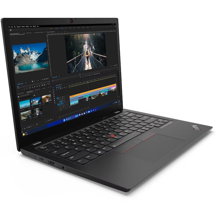Laptop Lenovo ThinkPad L13 Gen 5, Intel Core™ Ultra 5 135U vPro®, 13.3” WUXGA, 32GB RAM, SSD 256GB, Windows 11 Pro