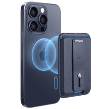 Portofel pentru Telefon cu Functie de Suport Birou - Blue