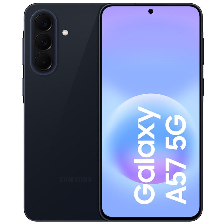 Telefon mobil Samsung Galaxy A57 5G, Dual SIM, 8GB RAM, 128GB, 5G, Awesome Navy