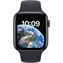 Apple Watch SE 2 (2022), GPS, Carcasa Midnight Aluminium 44mm, Midnight Sport Band