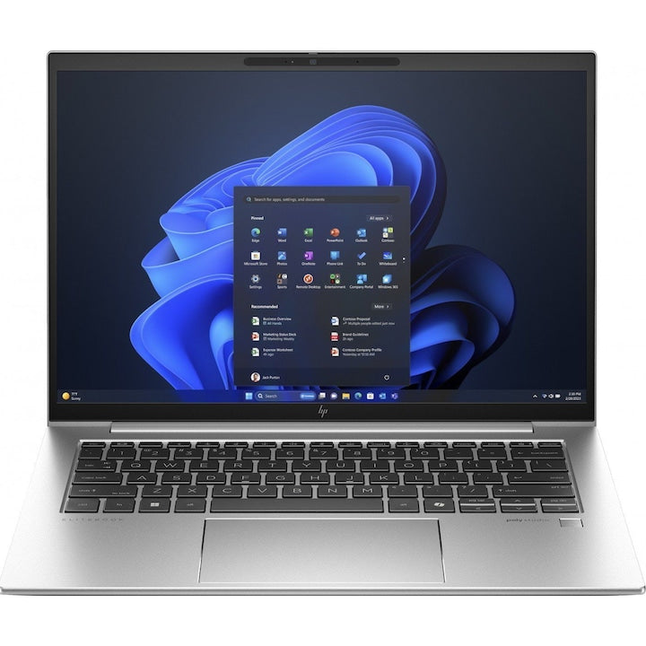 Laptop HP EliteBook 840 G11 9G0E5ET, 14 inch , Touchscreen, 1920 x 1200, Intel Core Ultra 5 125U 12 C / 14 T, 1.3 GHz - 4.3 GHz, 12 MB cache, 28 W, 16 GB DDR5, 512 GB SSD, Intel Graphcis, Windows 11 Pro, Silver