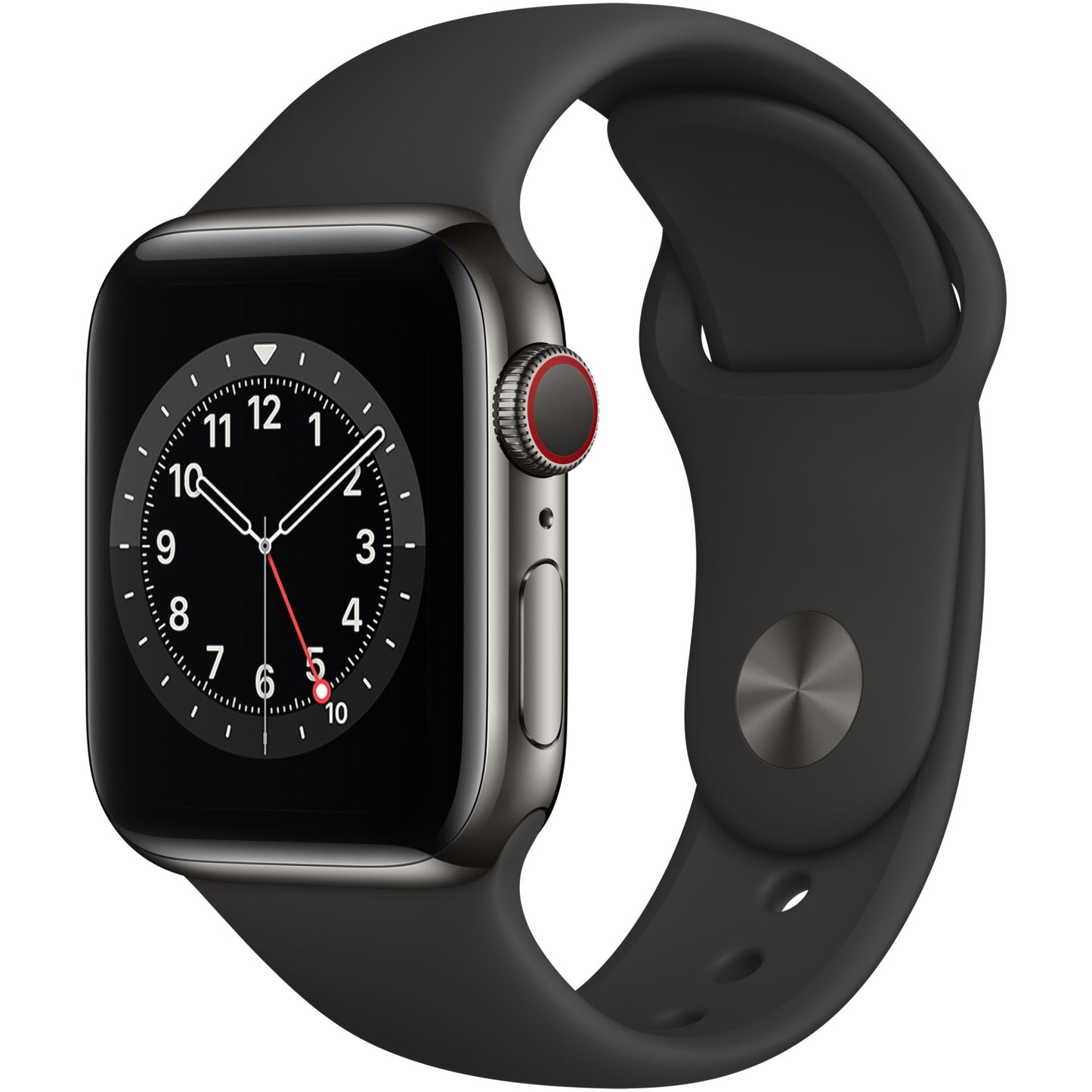 Apple Watch 6, GPS, Carcasa Midnight Aluminium, 44mm,  Baterie 80%