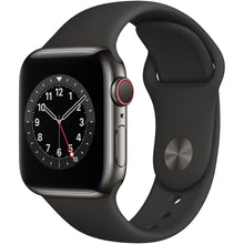 Apple Watch 6, GPS, Carcasa Midnight Aluminium, 44mm,  Baterie 80%