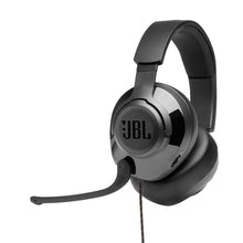 Casti Gaming JBL Quantum 200, Multiplatforma, 3.5mm, PC Splitter, Microfon, Negru
