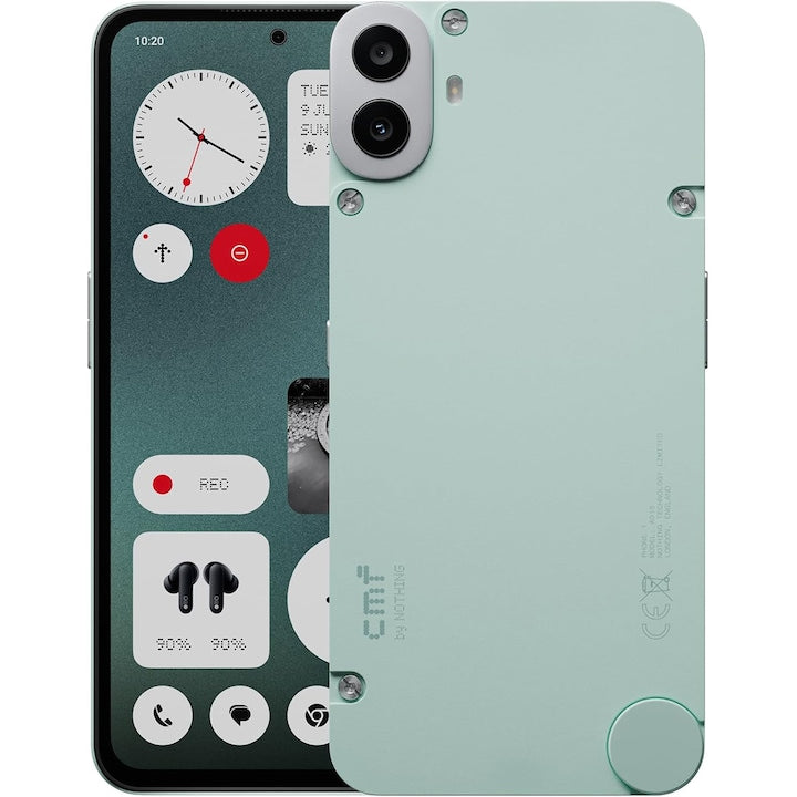 Telefon mobil Nothing CMF Phone 1, 8GB RAM, 128GB, 5G, Light Green