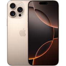 iPhone 16 Pro Max, 256 GB, Pata ecran , Baterie 86%, 728 Cicluri,  Desert Titanium