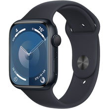 Apple Watch 9, GPS, Carcasa Midnight Aluminium 45mm, Midnight Sport Band - M/L, Baterie 100%
