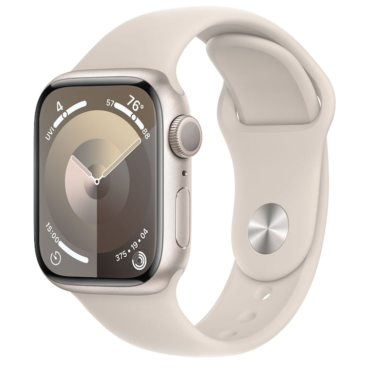 Apple Watch 9 (GPS), 45MM, Baterie 94%, Starlight