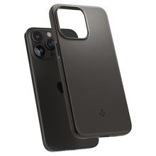 Husa Thin Fit Spigen pentru iPhone 15 Pro Max, Negru