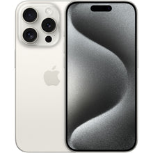 iPhone 15 Pro Max, 256 GB, Baterie 100%, Spate fisurat,  White Titanium