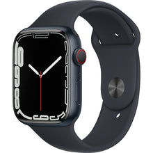 Apple Watch 7, GPS, Cellular, 45 MM, Baterie 100%, Midnight