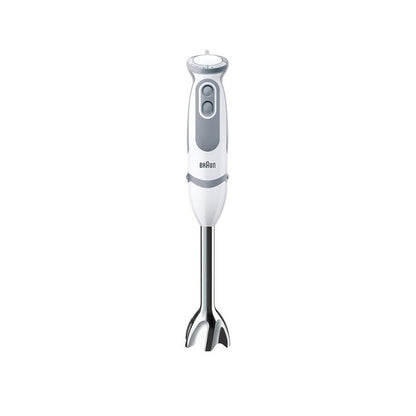 Mixer vertical Braun Multiquick MQ5200, 1000W, 0.6l, 21 trepte viteza, Alb/Gri