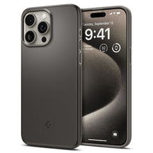 Husa Thin Fit Spigen pentru iPhone 15 Pro Max, Negru